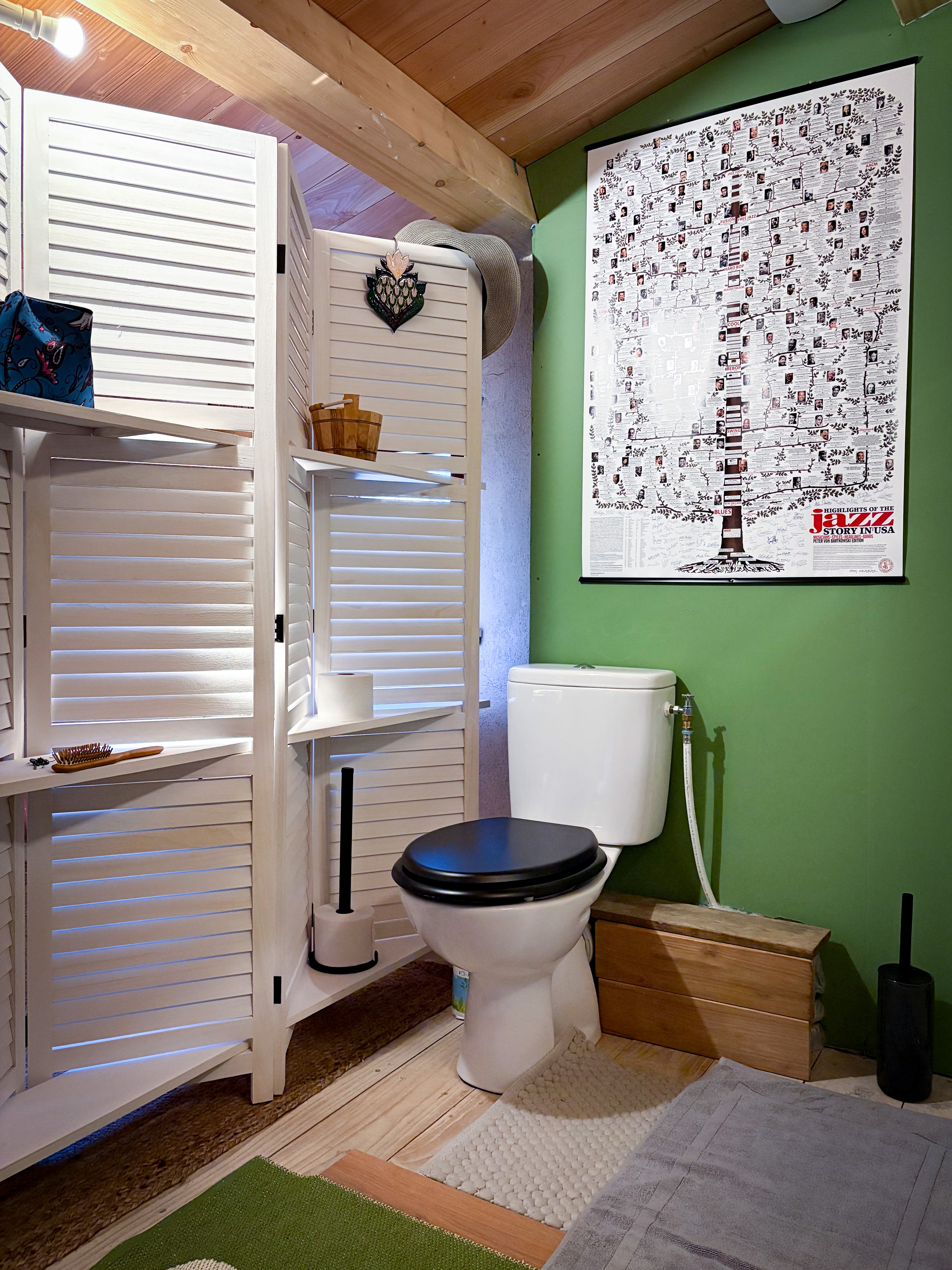 Bathroom Studio Under the Beams
