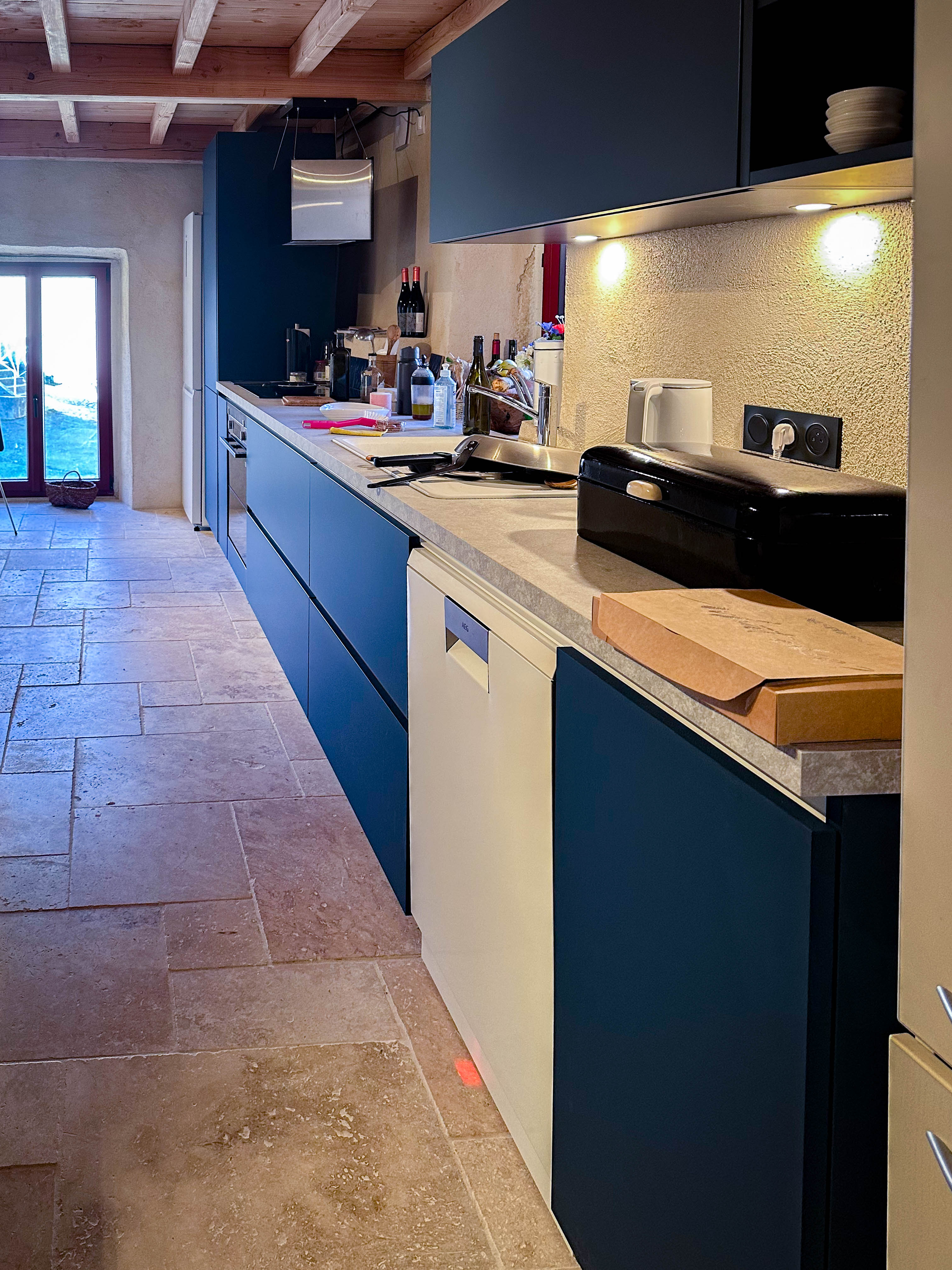 Gourmet kitchen workspace